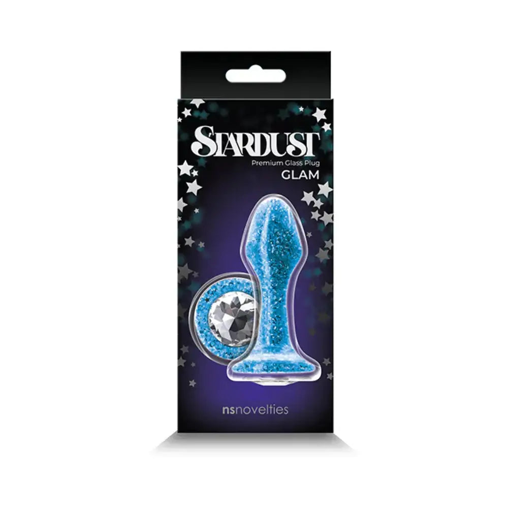 Stardust Glam Glass Plug - Butt