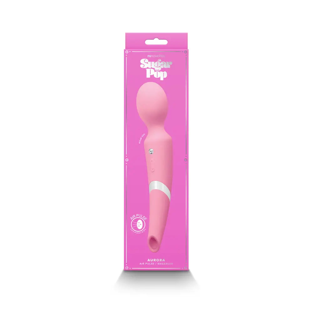 Sugar Pop Aurora Air Pulse Wand Massager - Vibrator