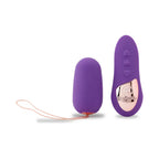 Nu Sensuelle 15 - Function Remote Control Petite Egg Vibrator - Purple