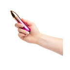 Nu Sensuelle Aluminum 60SX Amp Warming Vibrator - Rose Gold
