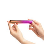 Nu Sensuelle Aluminum Rumba Double Motor Warming Vibrator - Rose Gold