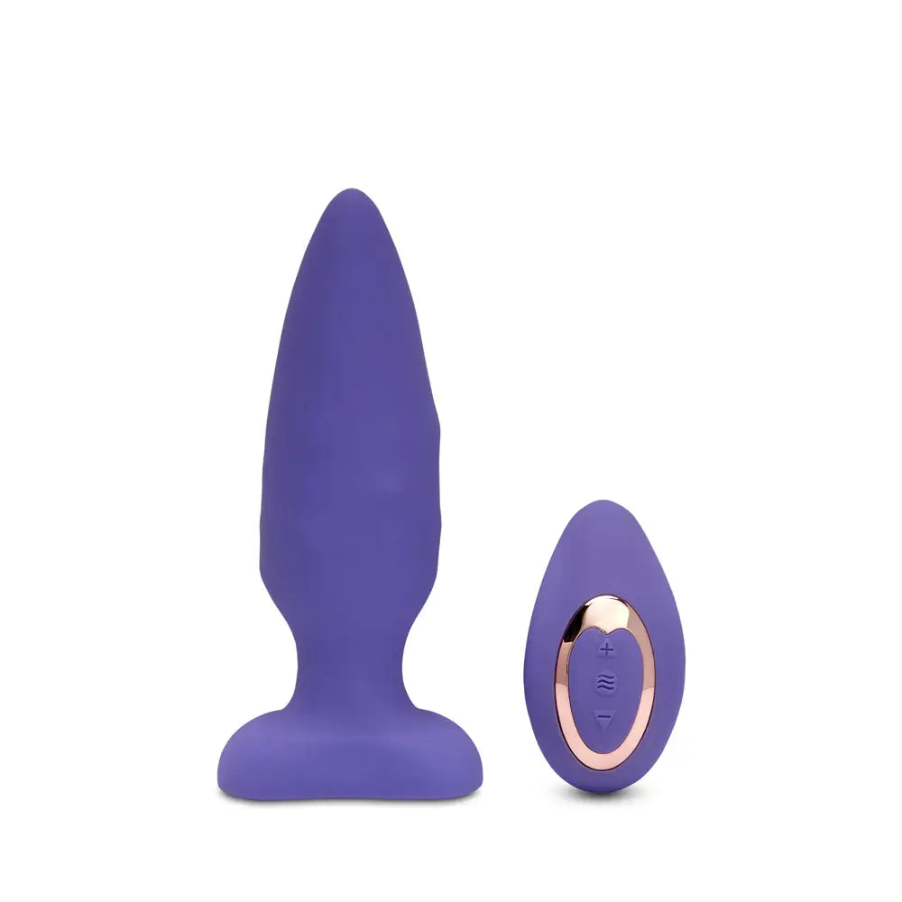 Nu Sensuelle Andii Vertical Roller Motion Plug with Remote - Butt