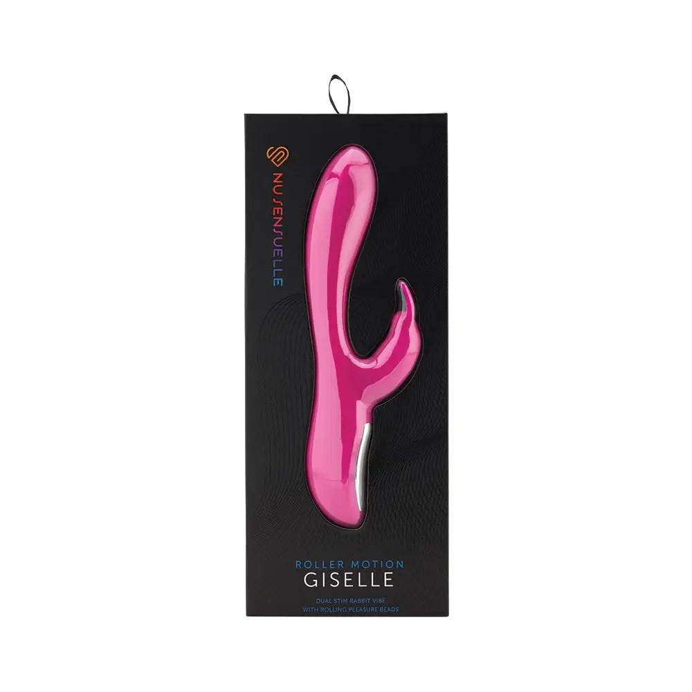 Nu Sensuelle Femme Giselle Roller Motion Rabbit Vibrator - Pink