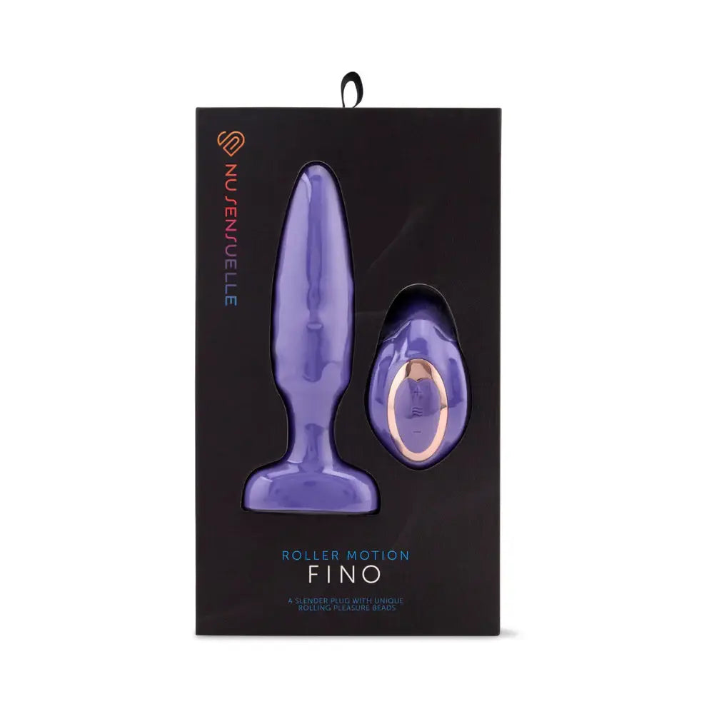 Nu Sensuelle Fino Roller Motion Vibrating Plug - Butt