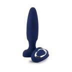 Nu Sensuelle Fino Roller Motion Vibrating Plug - Blue - Butt