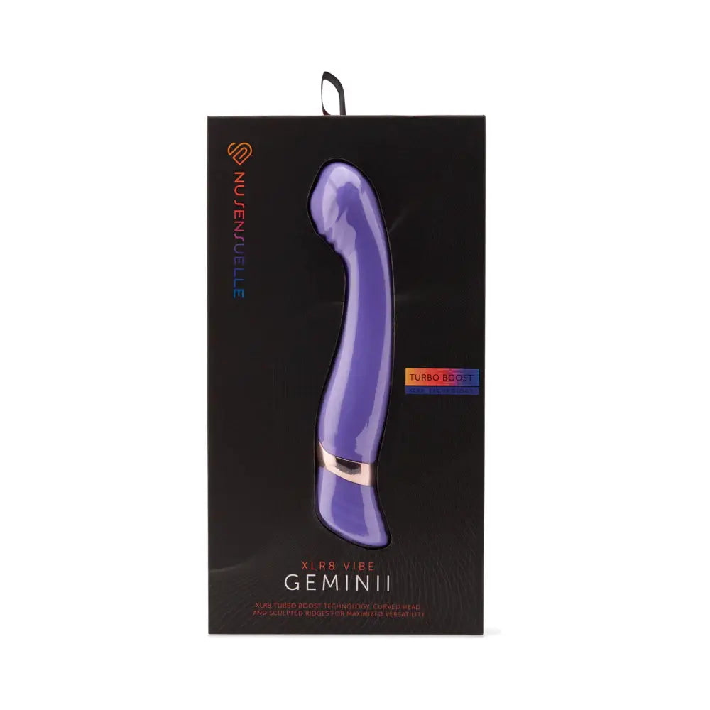 Nu Sensuelle Geminii XLR8 G - Spot Vibrator with Fluttering Tip