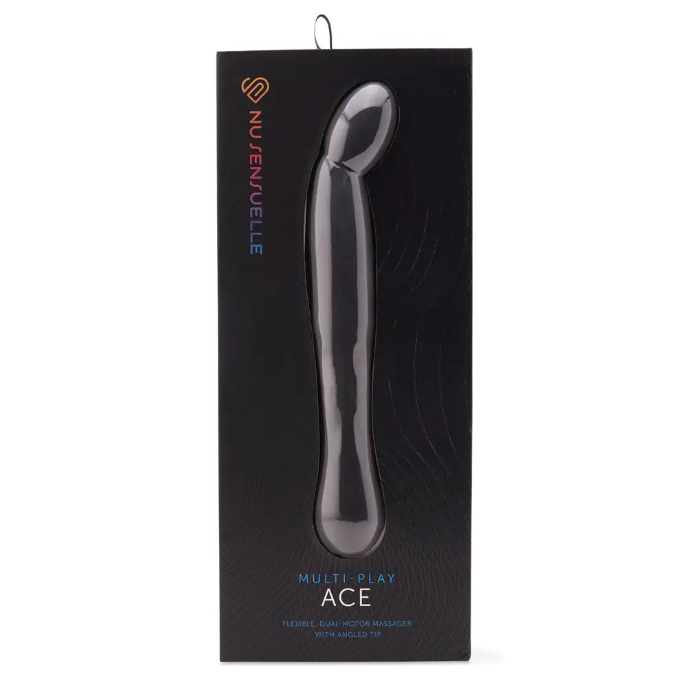 Nu Sensuelle Homme Ace Prostate Vibrator - Black - Anal Probe
