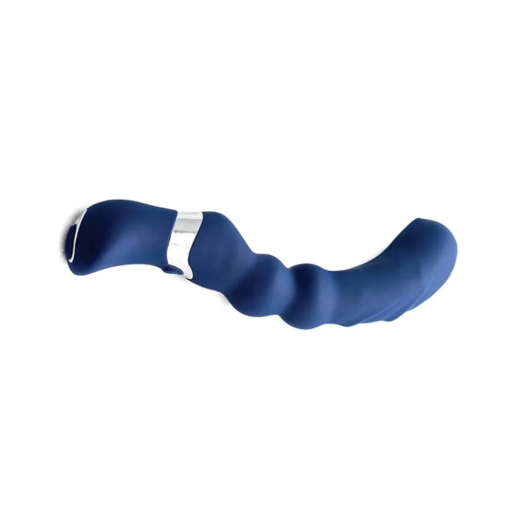 Nu Sensuelle Homme Pro Vibrating Prostate Massager Navy