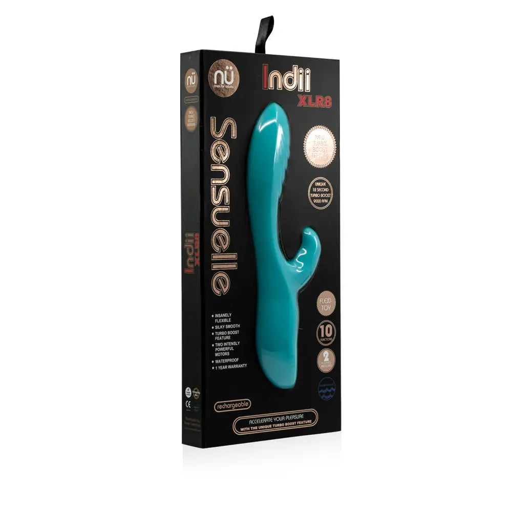 Nu Sensuelle Indii XLR8 Turbo Boost Rabbit Vibrator