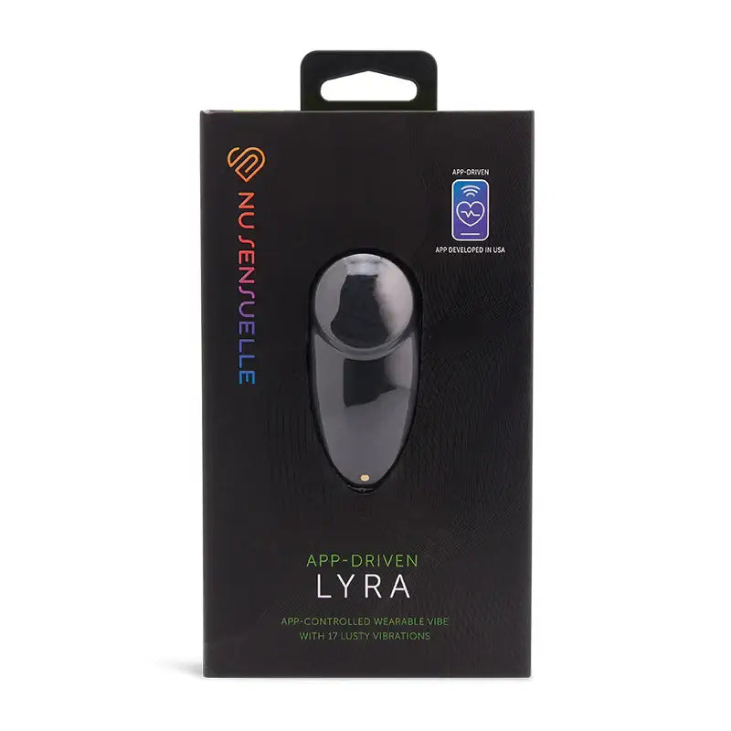 Nu Sensuelle Lyra App-Enabled Panty Vibrator Black - Rolik®