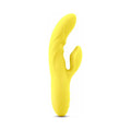 Nu Sensuelle Nubii Kiah Rabbit Vibrator - Yellow