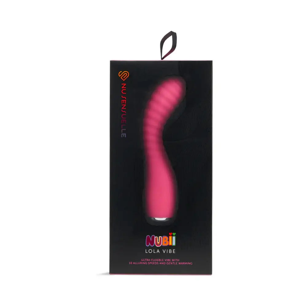 Nu Sensuelle Nubii Lola Flexible Warming Vibrator