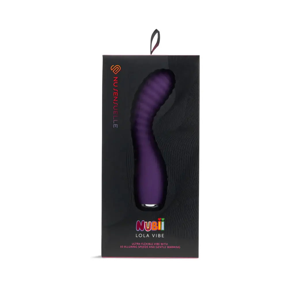 Nu Sensuelle Nubii Lola Flexible Warming Vibrator
