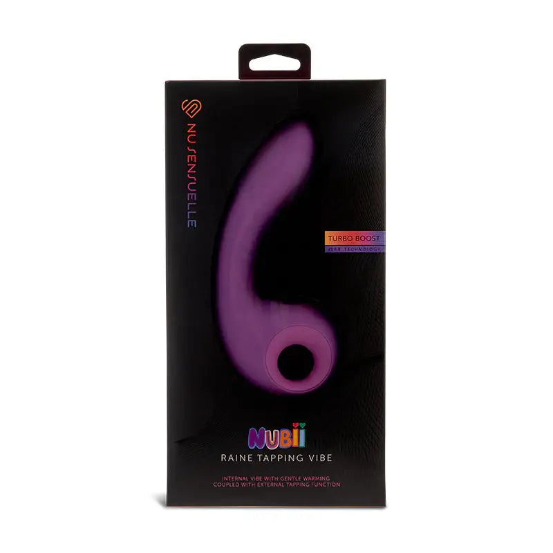 Nu Sensuelle Raine Nubii Warming Tapping Vibrator w/Turbo Boost - Rolik®