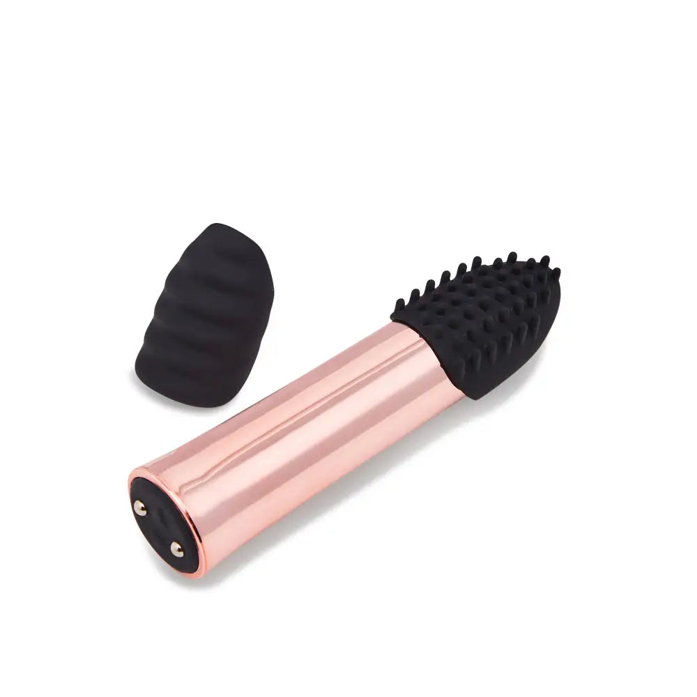 Nu Sensuelle Point Plus Bullet Vibrator with Textured Sleeves