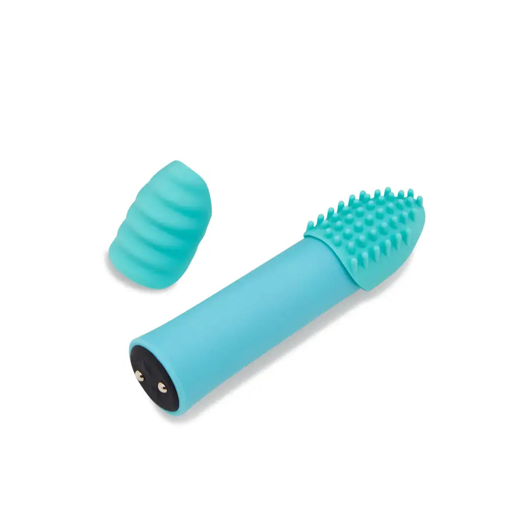 Nu Sensuelle Point Plus Bullet Vibrator with Textured Sleeves