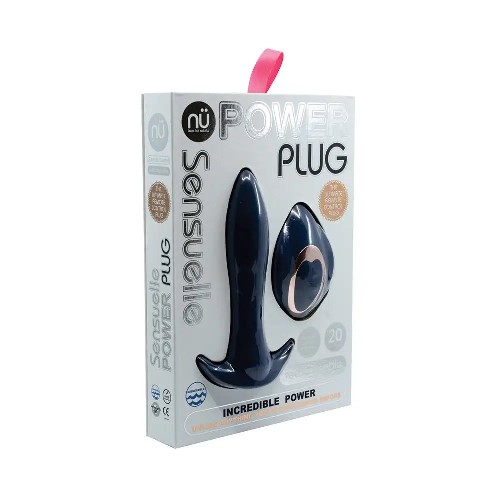 Nu Sensuelle Power Plug 20 Function Remote Control Butt