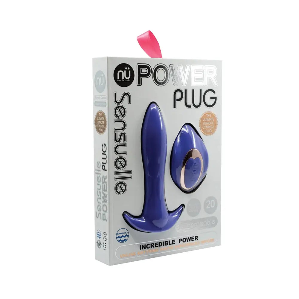Nu Sensuelle Power Plug 20 Function Remote Control Butt