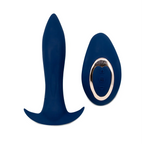 Nu Sensuelle Power Plug 20 Function Remote Control Butt - Blue