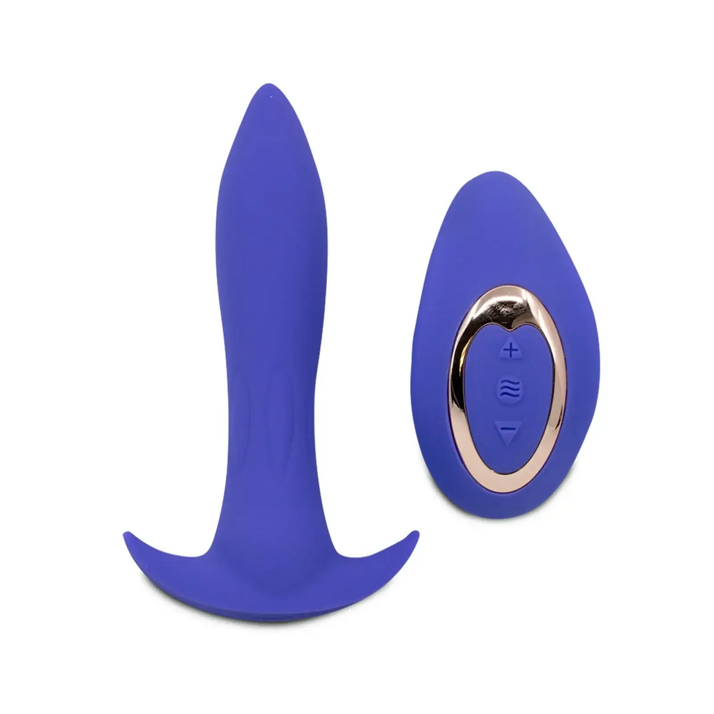 Nu Sensuelle Power Plug 20 Function Remote Control Butt - Purple