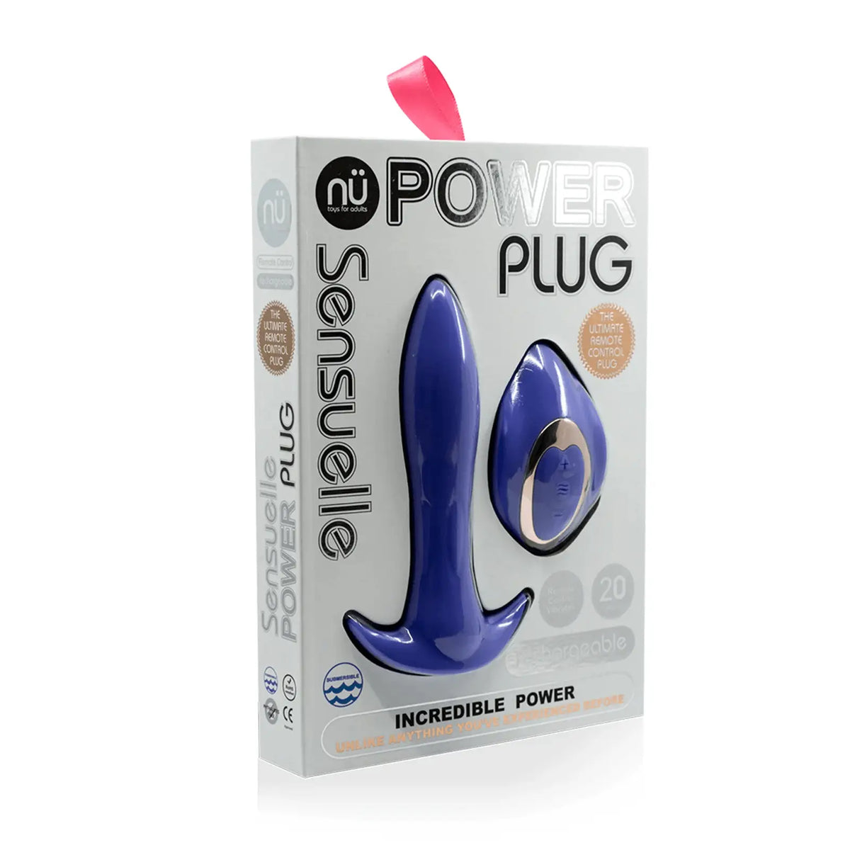 Nu Sensuelle Power Plug Remote Control Butt