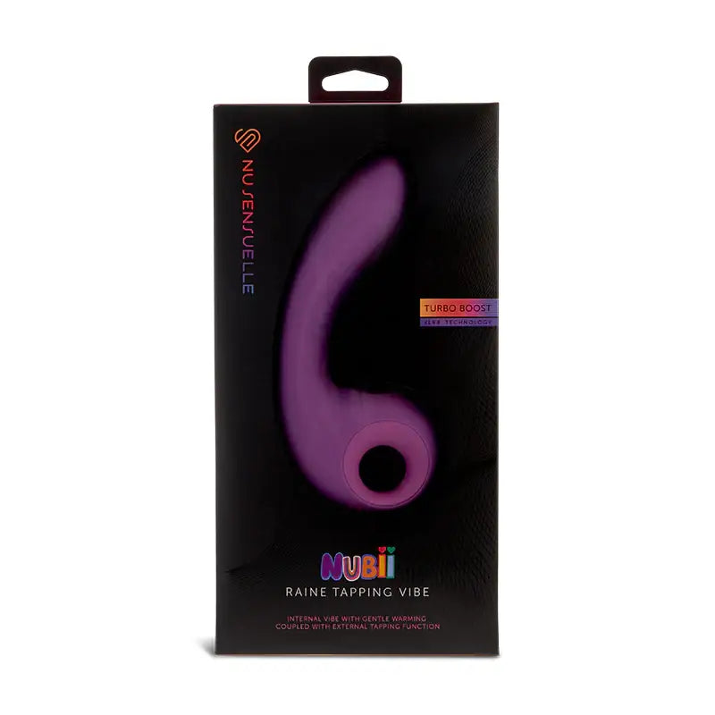 Nu Sensuelle Raine Nubii Warming Tapping Vibrator w/Turbo Boost - Rolik®
