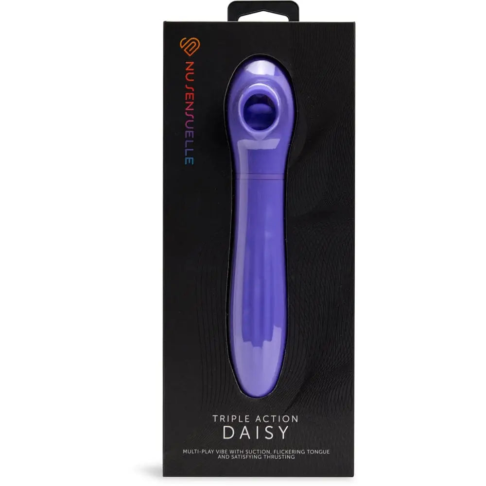 Nu Sensuelle Triple Action Daisy Multi - Play Vibrator - Rolik®