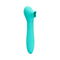Nu Sensuelle Triple Action Daisy Multi - Play Vibrator - Aqua