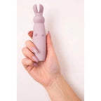 nude Hazel Rechargeable Rabbit Vibrator - Pink