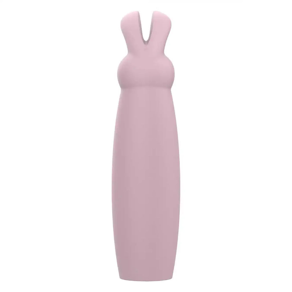 nude Hazel Rechargeable Rabbit Vibrator - Pink