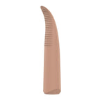 nude Laurel Rechargeable Travel Massager - Tan - Vibrator