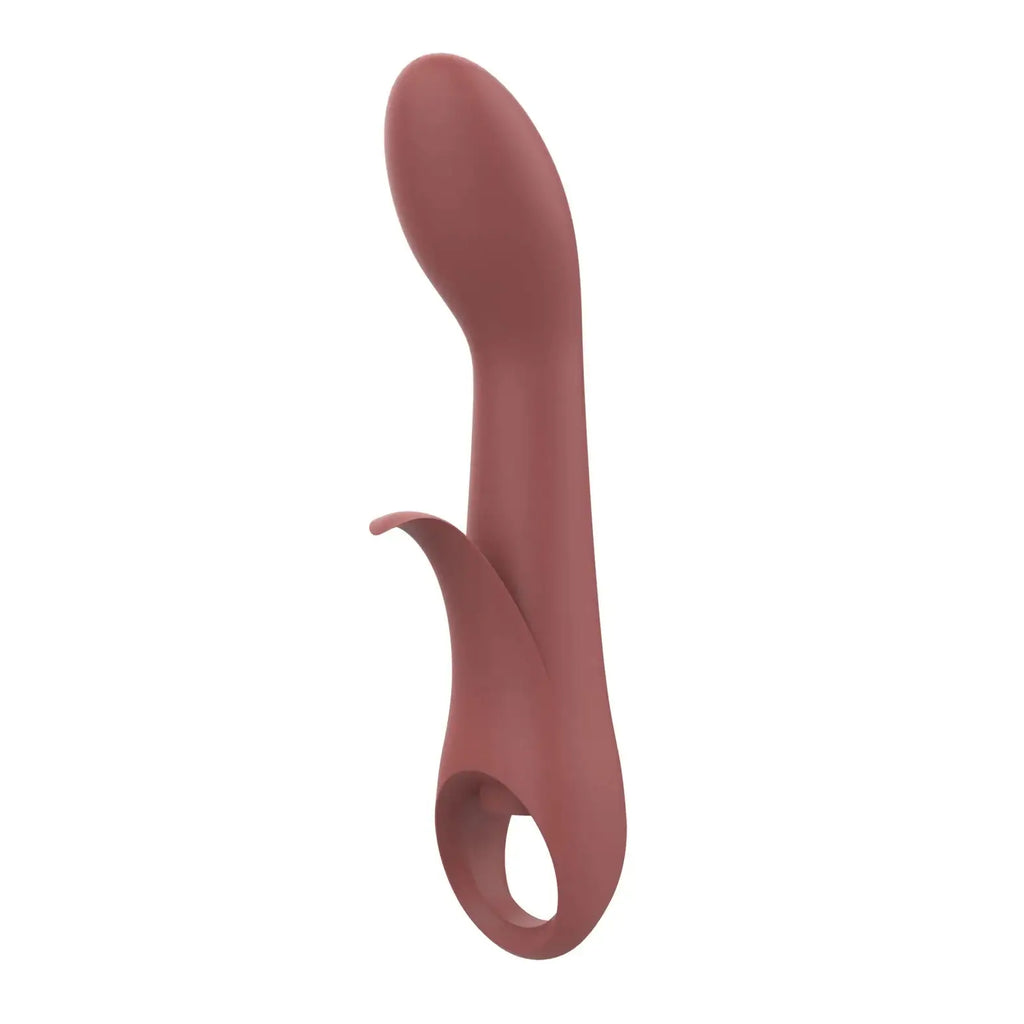 nude Sierra Rechargeable G - Spot Duo Vibrator - Brown