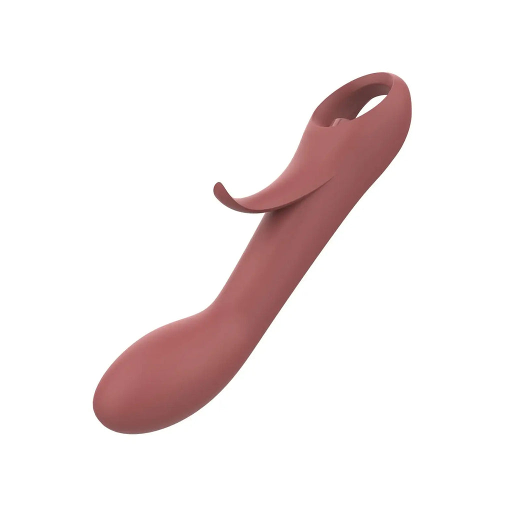 nude Sierra Rechargeable G - Spot Duo Vibrator - Brown