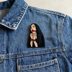Black Nunsense Enamel Pin