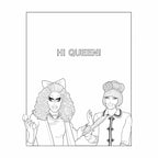 The Official Trixie and Katya Coloring Book - Rolik®