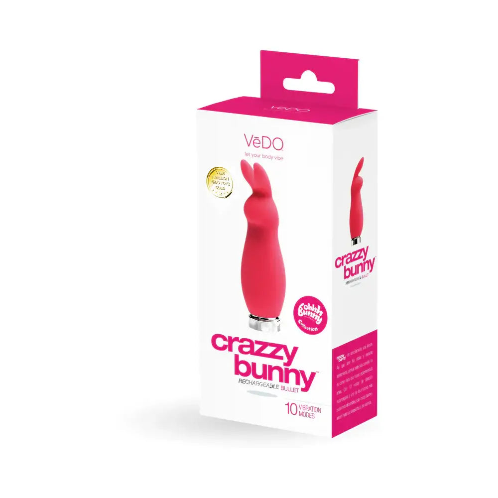 Ohhh Bunny Crazzy Rechargeable Bullet Vibrator