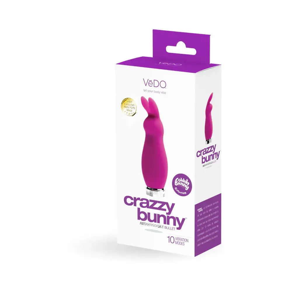 Ohhh Bunny Crazzy Rechargeable Bullet Vibrator