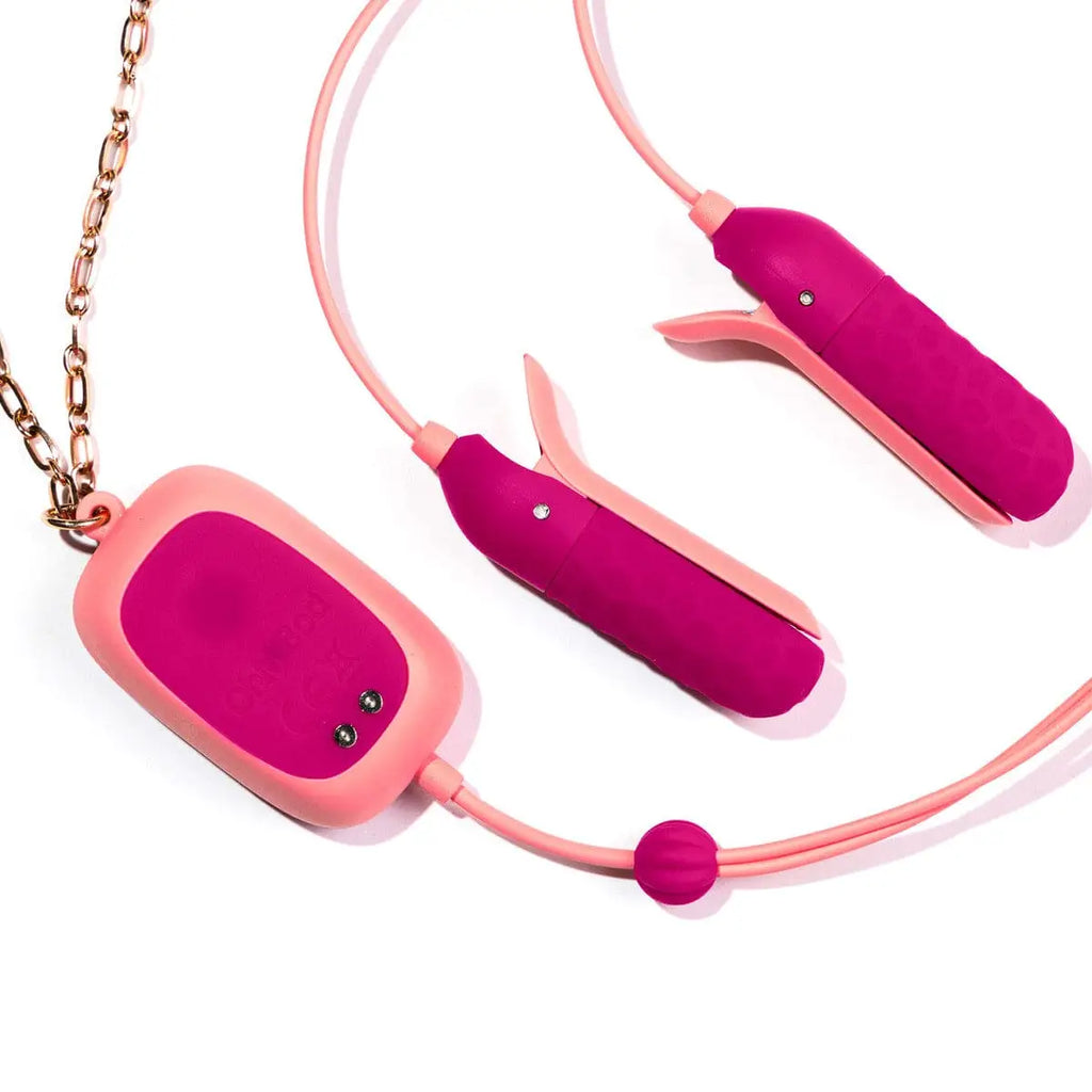OhMiBod® Sphinx Bluetooth App - Enabled Vibrating Nipple Clamps - Rolik®