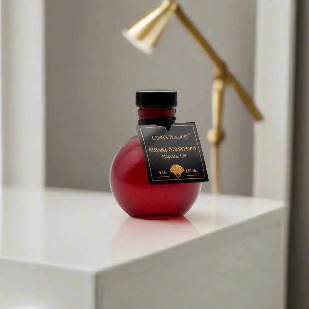 Olivia's Boudoir Kissable Strawberry Massage Oil - Rolik®