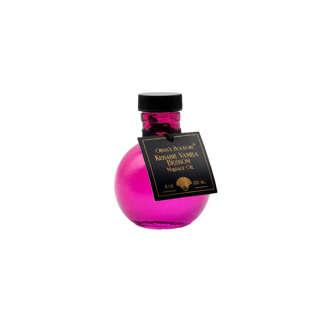 Kissable Vanilla Blossom Massage Oil - 4 fl. oz.