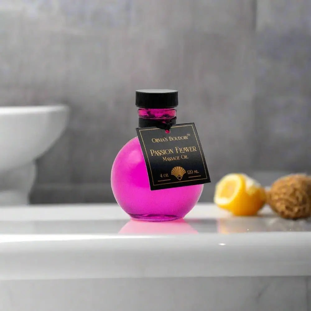Olivia's Boudoir Passion Flower Massage Oil - Rolik®