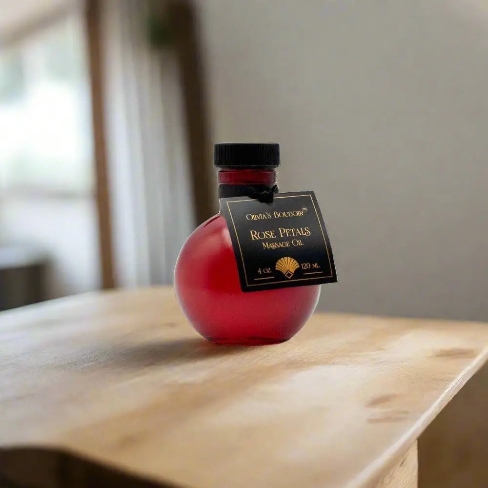 Olivia's Boudoir Rose Petals Massage Oil - Rolik®