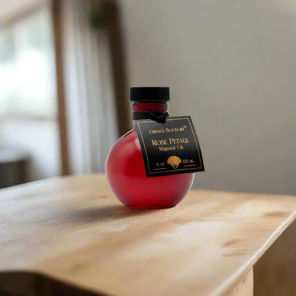 Olivia's Boudoir Rose Petals Massage Oil - Rolik®