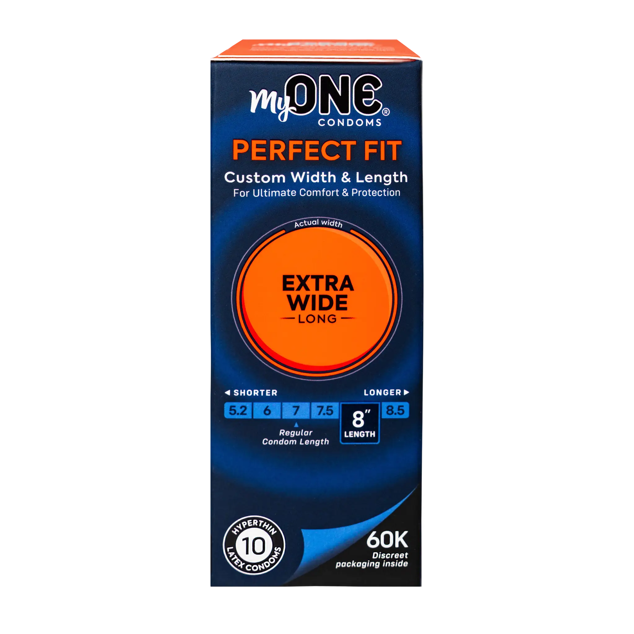 MyONE® Perfect Fit Extra Wide & Long Condoms Rolik®
