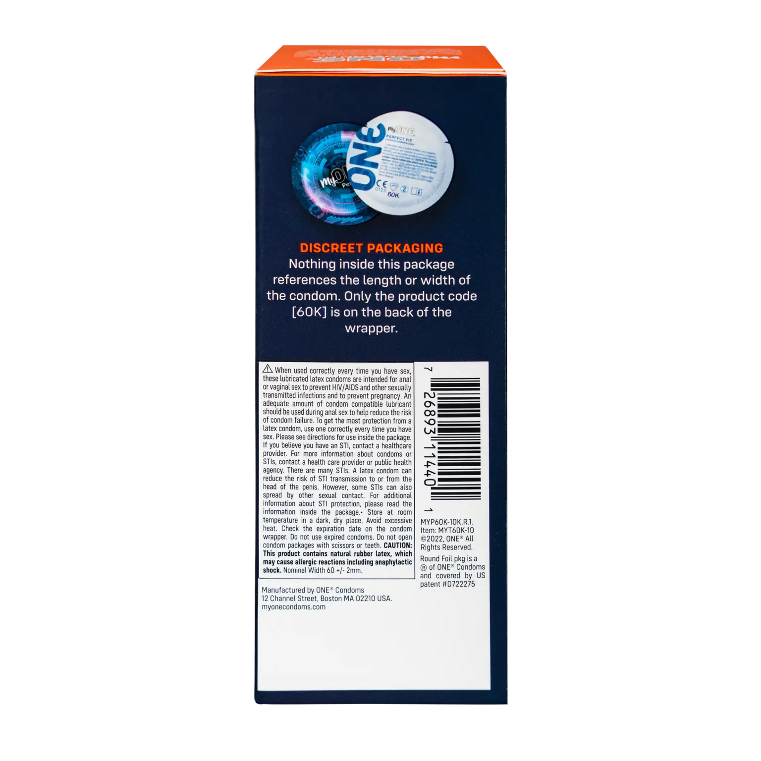 MyONE® Perfect Fit Extra Wide & Long Condoms Rolik®