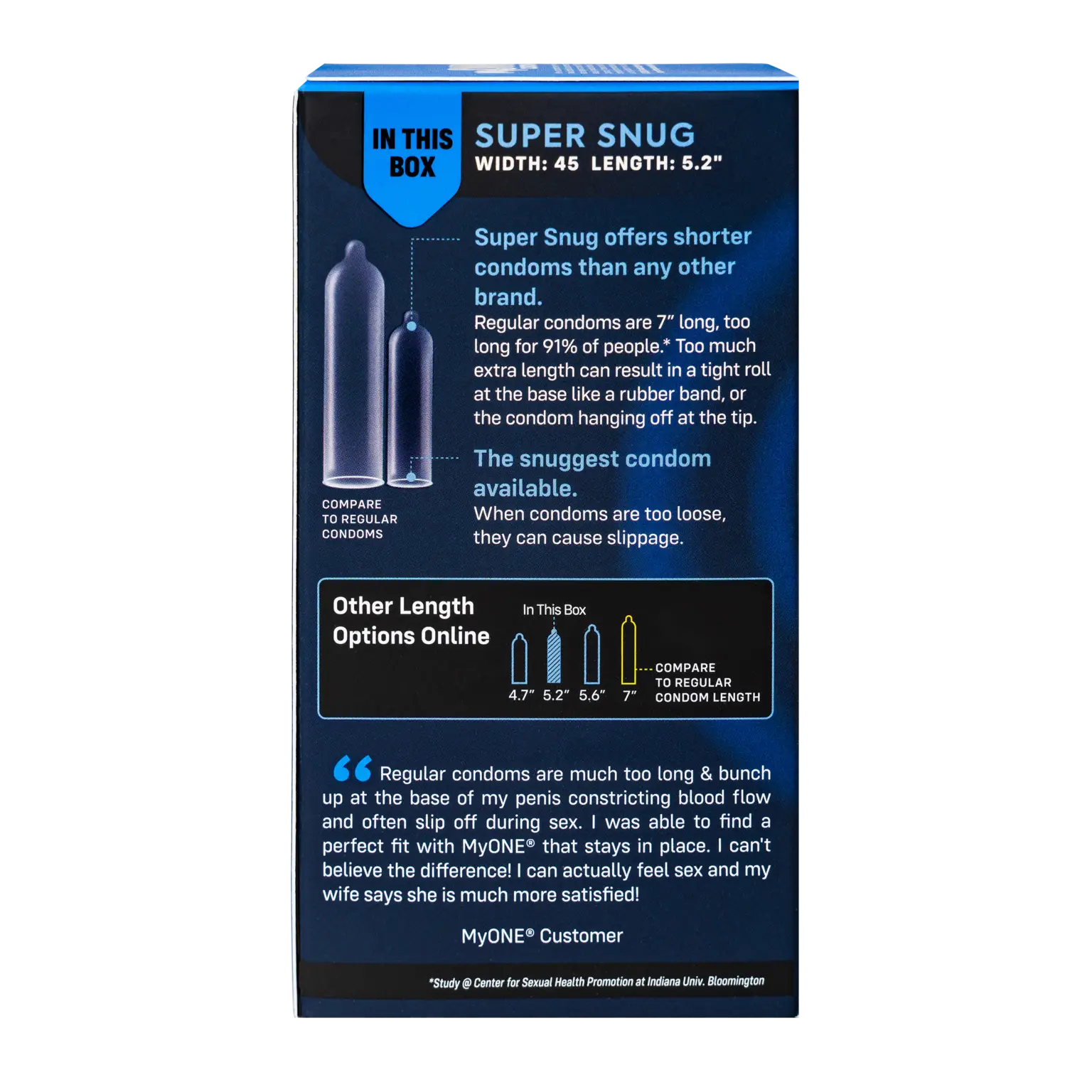 MyONE® Perfect Fit Super Snug Condoms Rolik®
