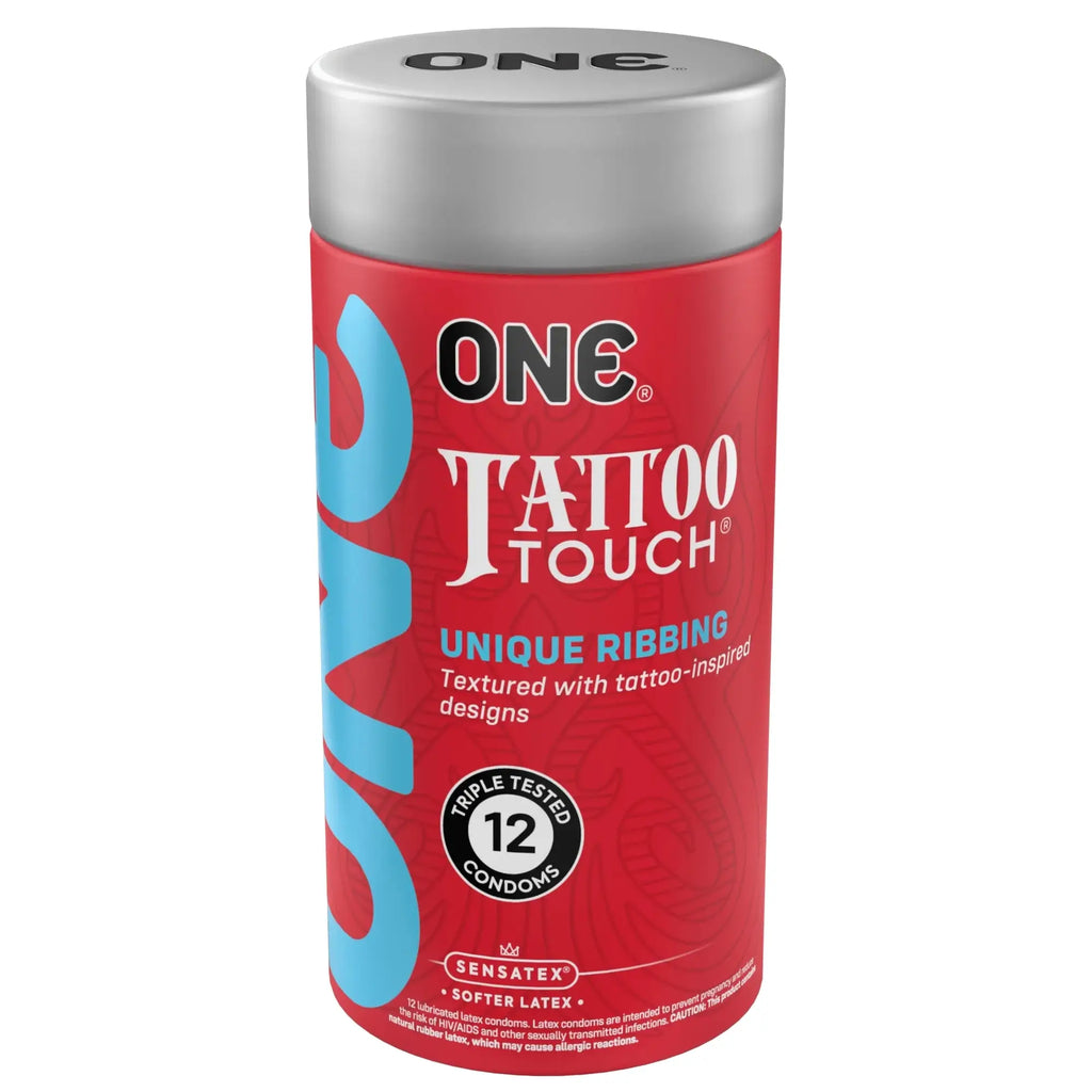 12-Pack Tattoo Touch® Textured Condoms