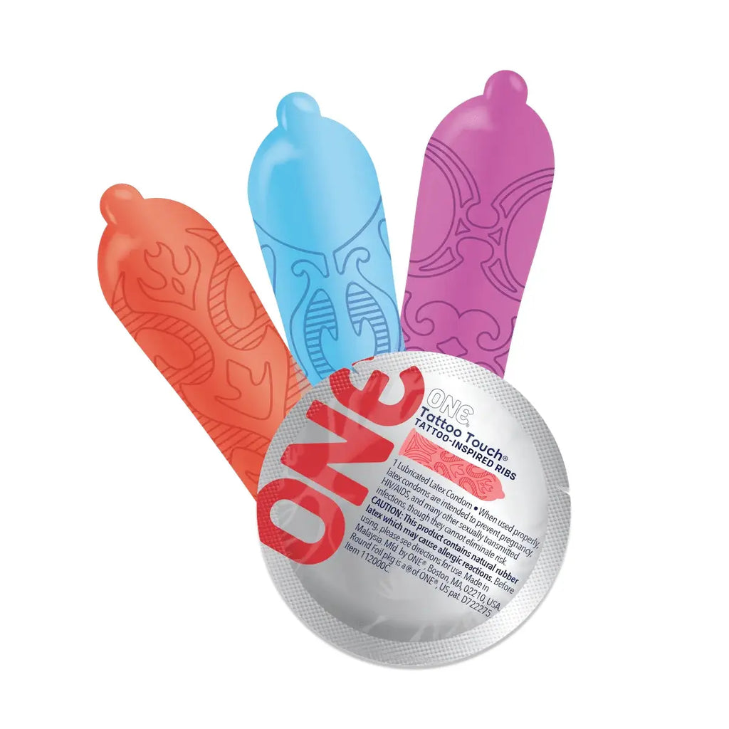 12-Pack Tattoo Touch® Textured Condoms