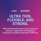 ONE® Flex™ Graphene Condoms 10-Pack