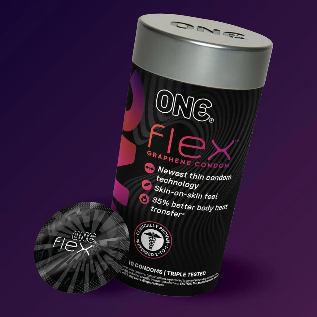 ONE® Flex™ Graphene Condoms 10-Pack